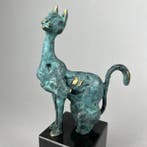 Robert Dyrcz - „The cat”- bronze