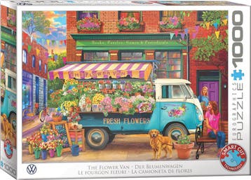 De Bloemenkar Puzzel (1000 stukjes) | Eurographics - Puzzels, Verzenden, Nieuw