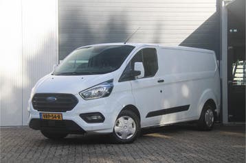 Ford Transit Custom 300 2.0 TDCI L2H1 Limited | Trekhaak | C, Stof, Gebruikt, Wit, Ford