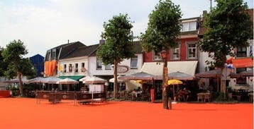 Oranje loper / oranjeloper / oranje tapijt WK EK, 75 m² of meer, Nieuw, Tapijt, Blauw
