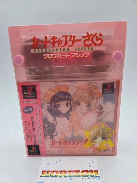 Sony - Cardcaptor Sakura Clow Card Magic Limited Box Ps1 Jap, Spelcomputers en Games, Spelcomputers | Overige Accessoires