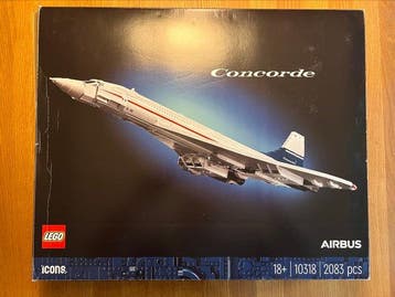 Lego Set - 10318 - Icons - Concorde, Nieuw