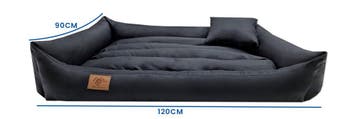 Hondenkussen Kattenbed Zwart | Waterdicht | OP=OP, Dieren en Toebehoren, Ophalen of Verzenden, Nieuw