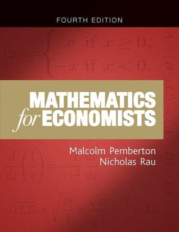 9781784991487 Mathematics For Economists | Tweedehands, Verzenden, Zo goed als nieuw, Malcolm Pemberton