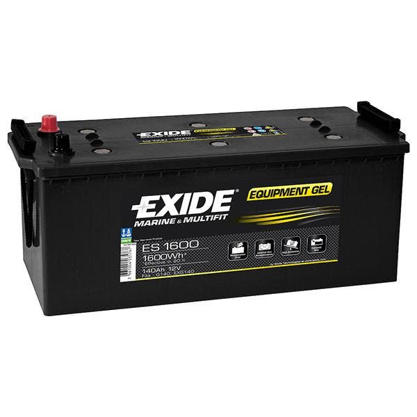 Exide ES1600 Equipment Gel accu 12V, 140Ah, origineel, Motoren, Onderdelen | Overige, Verzenden
