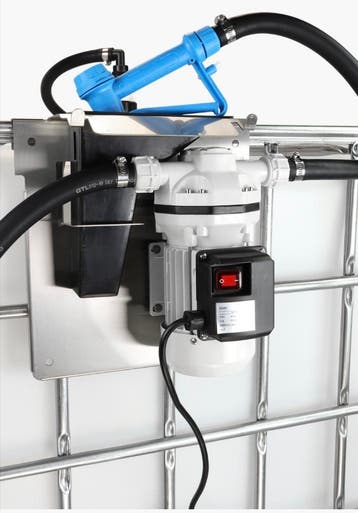 Adblue pompset voor IBC 230V 1000L met manueel pistool MW To, Auto diversen, Onderhoudsmiddelen, Ophalen of Verzenden