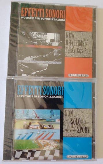 Fonit Cetra – Effetti Sonori: Musiche per Sonorizzazioni -, Nieuw in verpakking