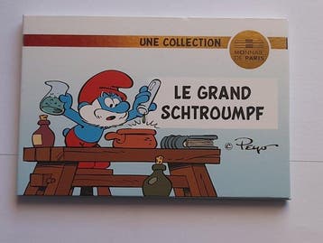 Frankrijk. 50 Euro 2020 Le Grand Schtroumpf (Zonder, Postzegels en Munten