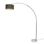 Vloerlamp staal met kap donkergroen 50cm - XXL, Verzenden, Nieuw, Modern