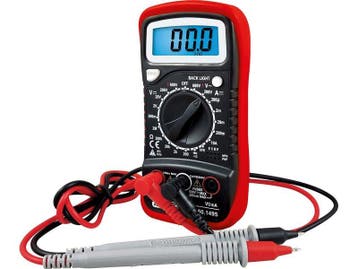 Digitale multimeter incl. testpennen, Ophalen of Verzenden