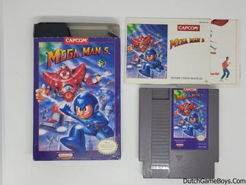 Nintendo Nes - Mega Man 5 - USA, Spelcomputers en Games, Games | Nintendo NES, Verzenden, Gebruikt