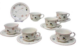 Villeroy & Boch - Koffie- en theeservies (12) - Petite Fleur