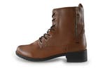 Mustang Veterboots in maat 45 Bruin, Kleding | Dames, Schoenen, Bruin, Verzenden, Overige typen, Zo goed als nieuw