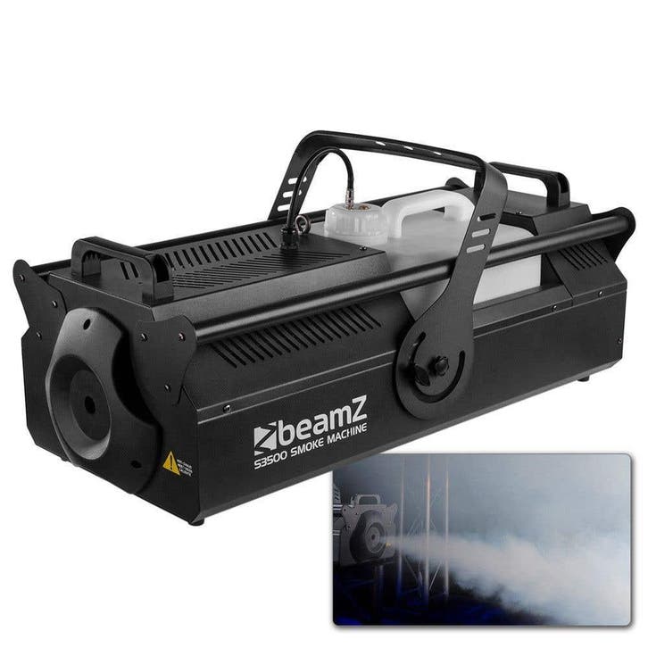 Retourdeal - BeamZ S3500 rookmachine 3500W, DMX en draadloze, Muziek en Instrumenten, Licht en Laser, Rookmachine, Zo goed als nieuw