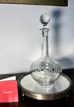 Baccarat - Karaf - Forme Cylindrique jambe droite à bouton, Antiek en Kunst, Antiek | Glas en Kristal