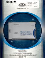 Sony Memory Stick PC Card Adapter- MSACPC3 (Nieuw), Verzenden, Nieuw