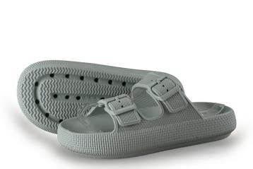 Buwege Slippers in maat 38 Blauw, Slippers, Buwege, Zo goed als nieuw, Verzenden