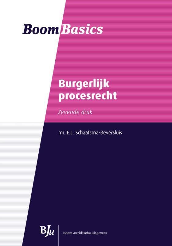 Burgerlijk procesrecht / Boom basics 9789089749314, Boeken, Wetenschap, Gelezen, Verzenden