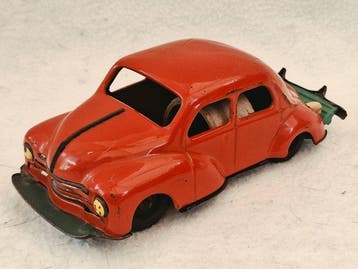 Modern toys / Masudaya - Blikken speelgoedauto - Renault 4 ,, Antiek en Kunst