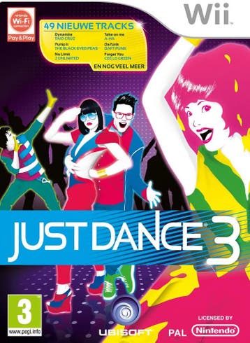 Just Dance 3 - Nintendo Wii - PAL HOL - New, Spelcomputers en Games, Games | Nintendo Wii, Ophalen of Verzenden, Zo goed als nieuw