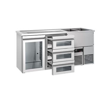 GGM Gastro | Bierkoeling PREMIUM - 1950x700mm - 1 glazen |, Verzenden, Nieuw in verpakking