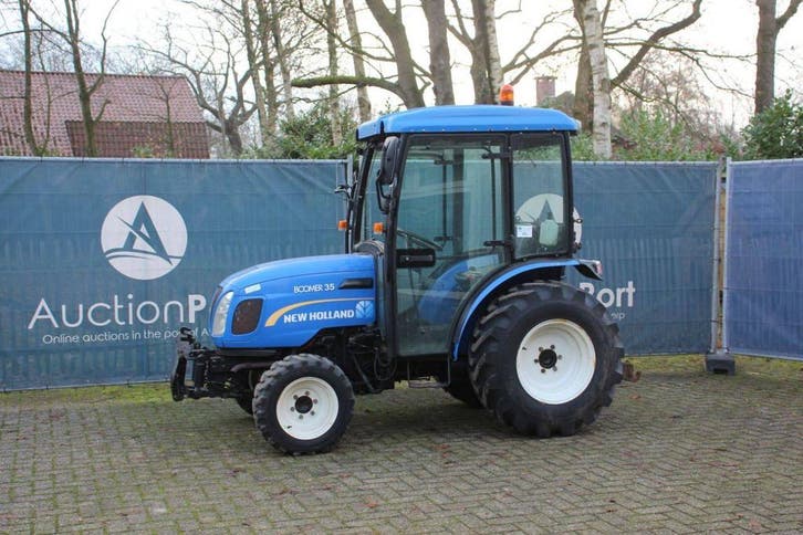 Veiling: Minitractor New Holland Boomer 35 Diesel 35pk 2017, Zakelijke goederen, Agrarisch | Tractoren, Gebruikt, New Holland