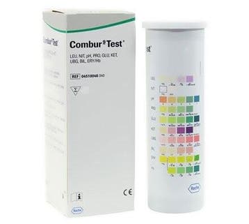 Combur 9-Test 100 stuks 100 stuks, Verzenden, Nieuw