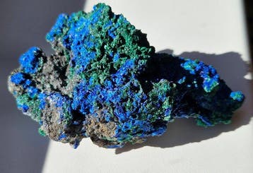 Azuriet met Malachiet – Uitzonderlijk blauw en groen