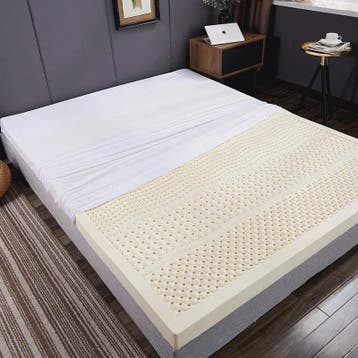 100% Natuurlijk Latex Matras uit Thailand - Dikke Topper voo, Verzenden, Nieuw