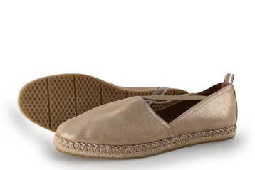 Tamaris Espadrilles in maat 38 Goud, Kleding | Dames, Tamaris, Overige kleuren, Verzenden, Zo goed als nieuw