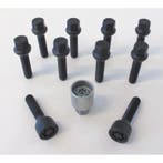 H&R Wielboutenset bolkonisch R12 M12x1.50 - Lengte 60mm - Zw, Verzenden, Nieuw