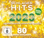 Schlager Hits 2023 - 3CD+DVD, Ophalen of Verzenden, Nieuw in verpakking