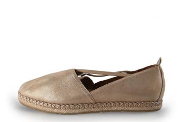 Tamaris Espadrilles in maat 38 Goud, Kleding | Dames, Tamaris, Overige kleuren, Verzenden, Zo goed als nieuw