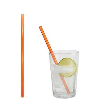 GGM Gastro | (50 stuks) Glazen rietjes - recht - 200mm - ø |, Verzenden