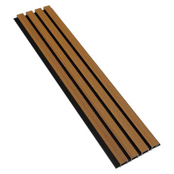 Premium 5G Composiet Gevelbekleding | Oak &amp; Teak Black, Ophalen of Verzenden, Nieuw, Overige materialen, 20 tot 50 mm