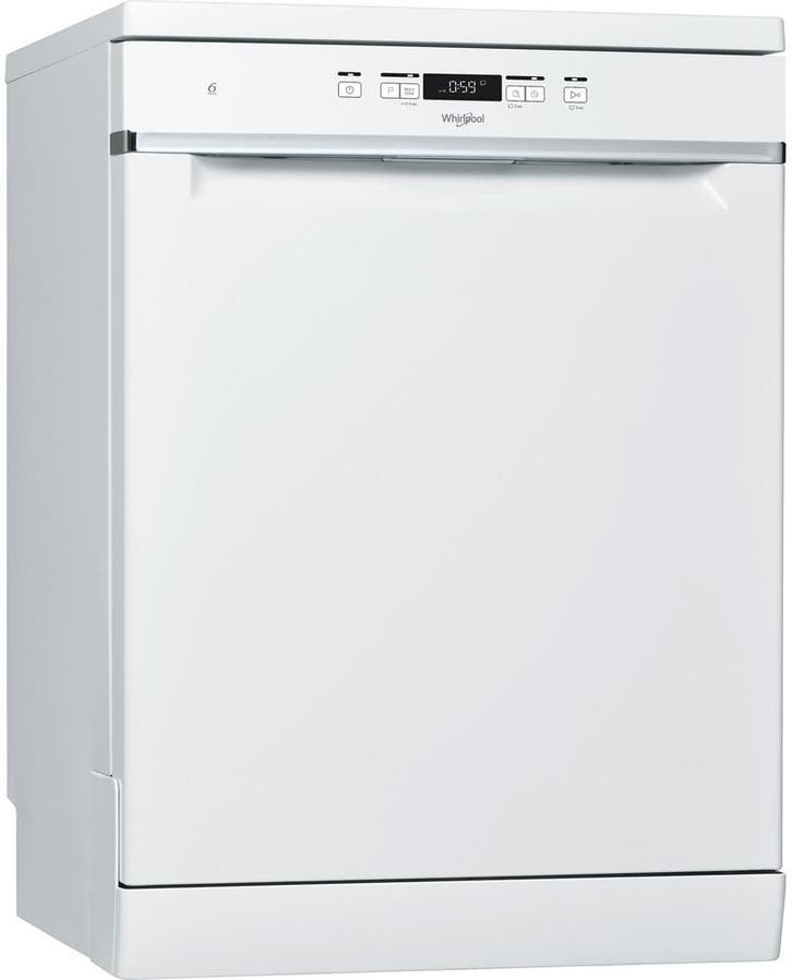 Whirlpool WFC 3C26N F vrijstaande vaatwasser met besteklade, Witgoed en Apparatuur, Vaatwasmachines, 60 cm of meer, Vrijstaand