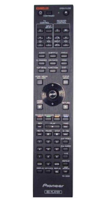 Afstandsbediening Pioneer rc2931 bdp-450 bdp-440, Ophalen of Verzenden, Nieuw, Origineel