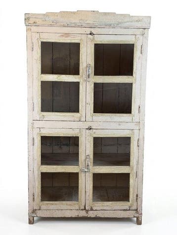 Kast - Vier deurs kast - Teak - Grote Koloniale Teakhouten