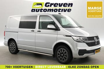 Volkswagen Transporter 2.0 TDI L1H1 140PK | Marge | Airco |, Euro 6, Volkswagen, Nieuw, Zilver of Grijs