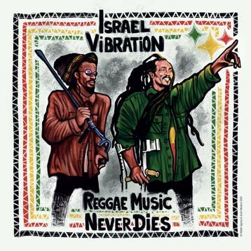 lp nieuw - israel vibration - REGGAE MUSIC NEVER DIES (ni..., Verzenden, Zo goed als nieuw, Overige formaten