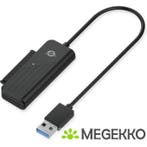 Conceptronic ABBY01B kabeladapter/verloopstukje USB A SATA, Verzenden, Nieuw, Conceptronic
