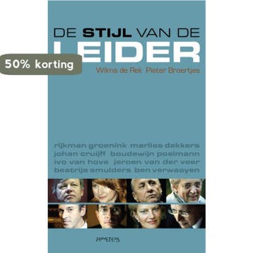 De stijl van de leider - Wilma de Rek 9789044617832, Verzenden, Gelezen, Wilma de Rek