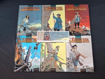 LÉpervier T1 à T6 - 6x C + ex-libris - 6 albums - Eerste, Boeken, Stripboeken, Nieuw