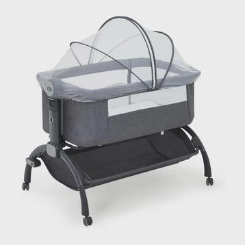 3-in-1 Baby Wieg & Co-Sleeper met Klamboe - Verstelbaar & Dr, Verzenden, Nieuw