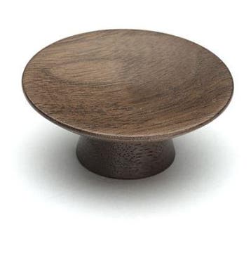 Meubelknop Helsingborg 20x50mm walnoot, Verzenden, Nieuw