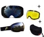 Skibril AX Type 1 – Frameless Look met Magnetische, Sport en Fitness, Skiën en Langlaufen, Ophalen of Verzenden, Nieuw