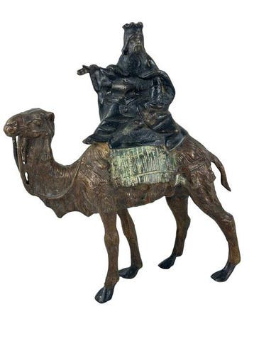 Figuur - A bronze wise man’s figure - 24 cm - Brons