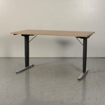 Elektrisch zit-sta bureau Solidesk - Bladkleur naar keuze -, Huis en Inrichting, Bureaus, Ophalen of Verzenden, Nieuw