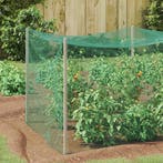 vidaXL Vogel Beschermnet Groen 4 x 10 m Polyetheen, Verzenden