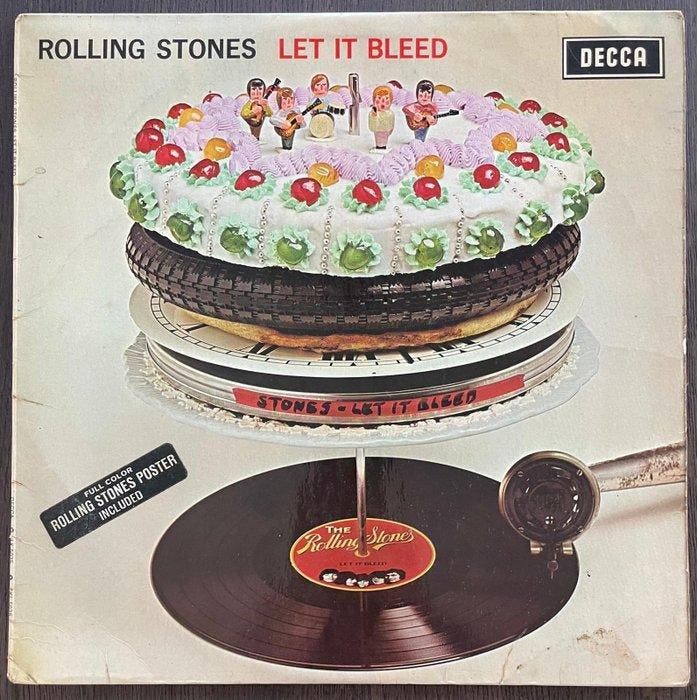 De Rolling Stones - Let It Bleed (UK) Boxed Decca Pressing -, Cd's en Dvd's, Vinyl Singles